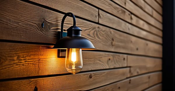 Appliques murales extérieures : le charme éclairant de votre terrasse