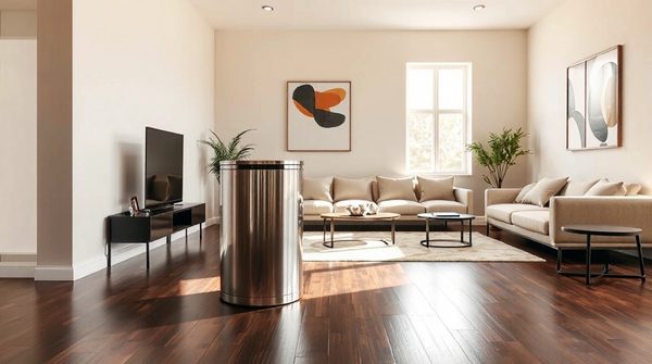 Optimiser votre espace avec une grande poubelle fonctionnelle et design