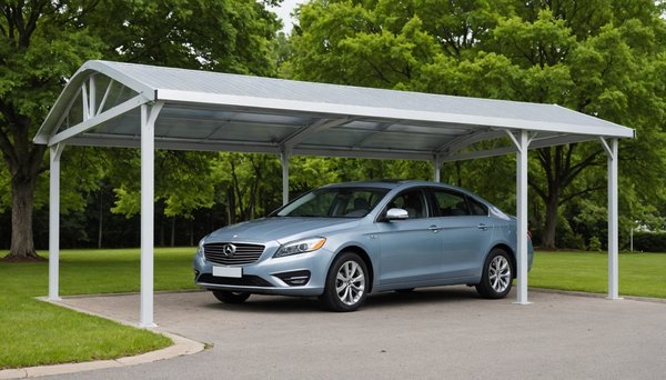 Carport aluminium : protection élégante et durable pour votre voiture