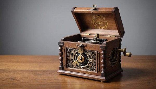 Éveillez vos souvenirs avec une boîte à musique manivelle