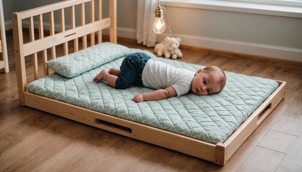 Lit au sol bébé montessori : favoriser l'autonomie en douceur
